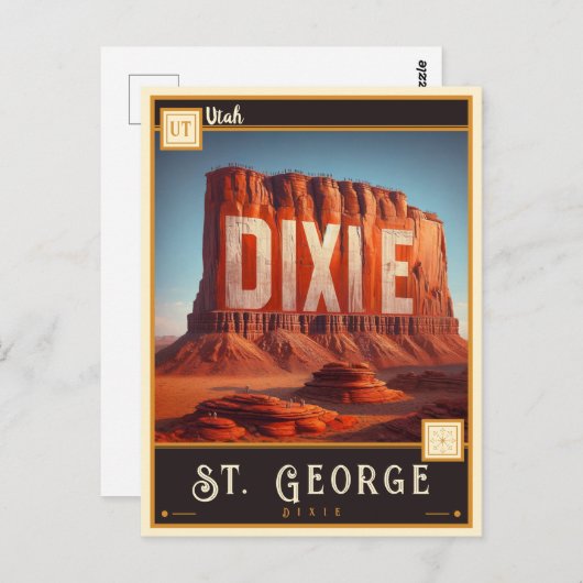 St. George, Utah |  Briefkaart (Voorkant / Achterkant)