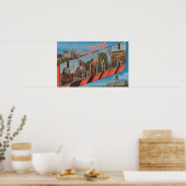 St. George, Utah - Grote letterscènes Poster (Keuken)