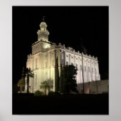 St. George, Utah LDS Temple Poster (Voorkant)