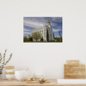 St. George, Utah LDS Temple Poster (Keuken)