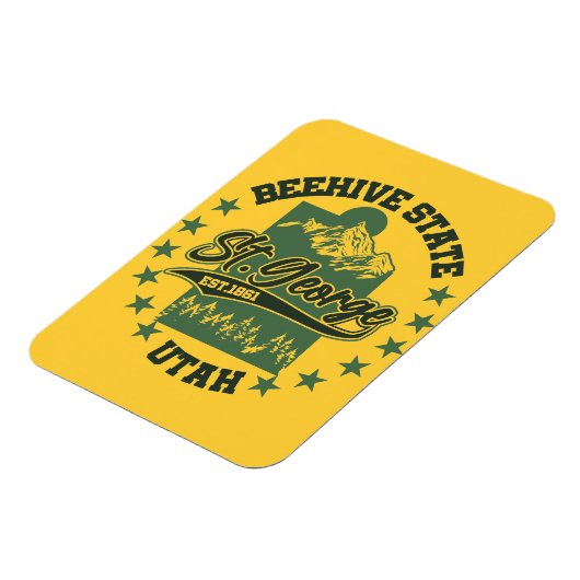 St. George, Utah Magneet (Linkerzijde)