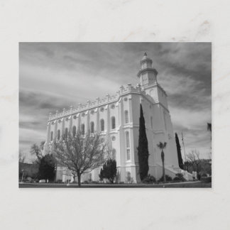 St. George Utah Mormon Temple Briefkaart