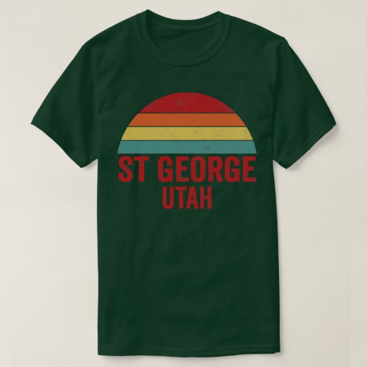 St George Utah T-shirt (Design voorkant)