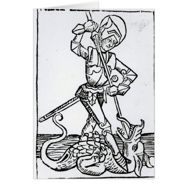 St. George, van het "Liber Chronicarum" (Voorkant)