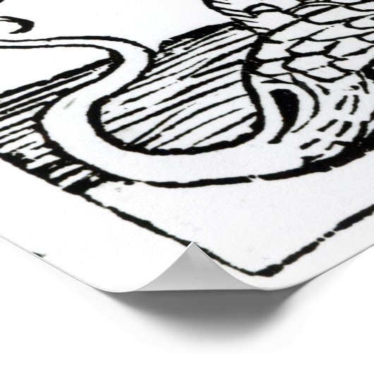 St. George, van het "Liber Chronicarum" Poster (Hoek)