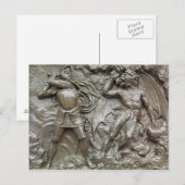 St. George vecht tegen de draak Briefkaart (Voorkant / Achterkant)