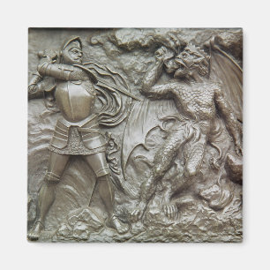 St. George vecht tegen de draak Magneet