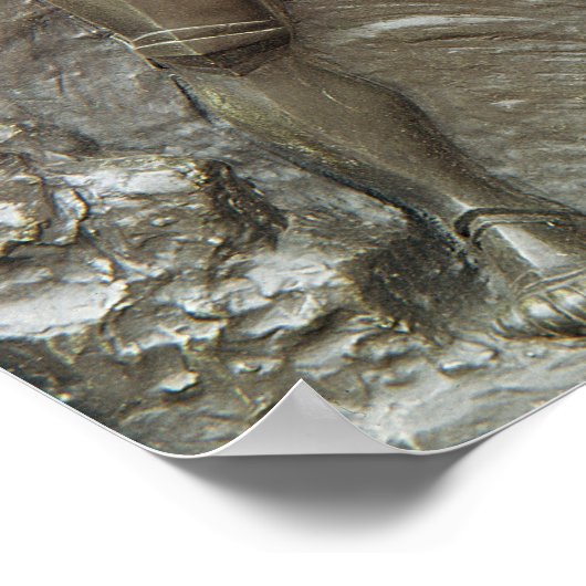 St. George vecht tegen de draak Poster (Hoek)