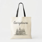 St. George's Cathedral, Georgetown, Guyana Tote Bag (Voorkant)