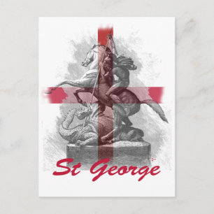 St. Georges Day Briefkaart