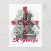 St. Georges Day Briefkaart (Voorkant)