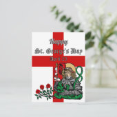 St. George's Day Briefkaart (Neurenberg-versie) (Staand voorkant)