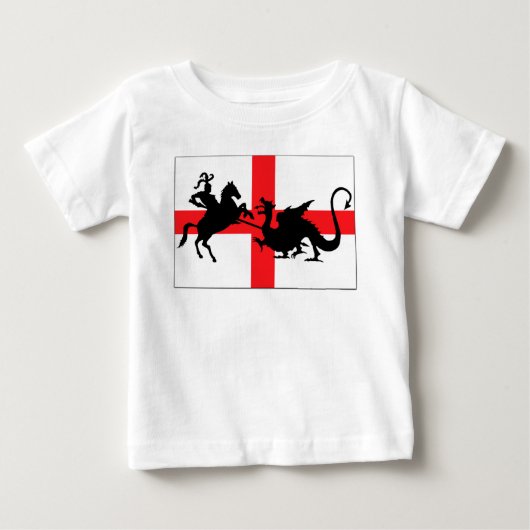 St. George's Day English flag baby (Voorkant)