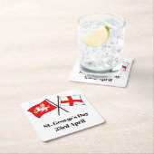 St. George's Day Patriottisch Onderzetter (Insitu)