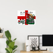 St. George's Day Poster (Neurenberg-versie) (Thuiskantoor)