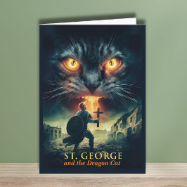 St Georges Day, Saint George en de draak Kaart