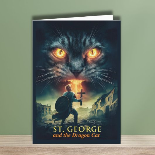 St Georges Day, Saint George en de draak Kaart