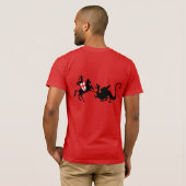 St. George's Day T-shirt (Achterkant volledig)