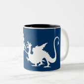 St. George's Day Tweekleurige Koffiemok (Voorkant rechts)