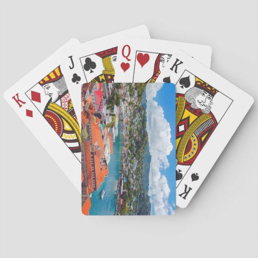 St. Georges, Grenada Pokerkaarten (Achterkant)