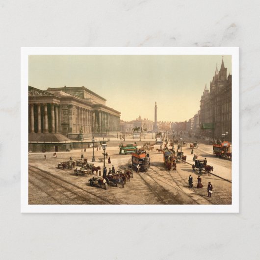 St. George's Hall, Liverpool, Merseyside, Engeland Briefkaart (Voorkant)