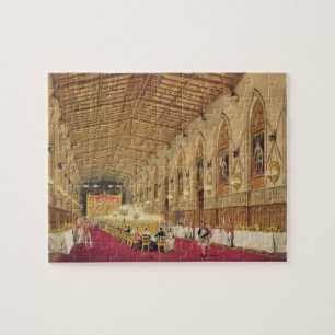 St. George's Hall, Windsor Castle, 1838 (kleur ver Legpuzzel