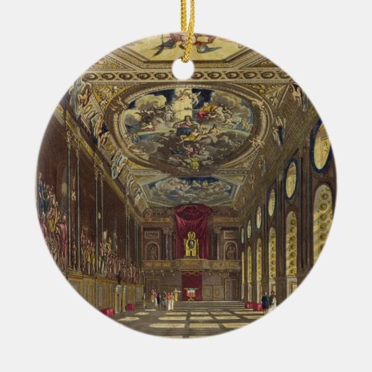 St. George's Hall, Windsor Castle, uit 'Royal Res' Keramisch Ornament (Voorkant)