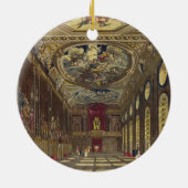 St. George's Hall, Windsor Castle, uit 'Royal Res' Keramisch Ornament (Achterkant)