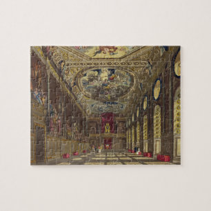St. George's Hall, Windsor Castle, uit 'Royal Res' Legpuzzel