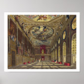 St. George's Hall, Windsor Castle, uit 'Royal Res' Poster (Voorkant)