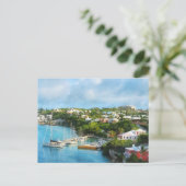 St. George's Harbour, Bermuda Briefkaart (Staand voorkant)