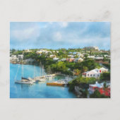 St. George's Harbour, Bermuda Briefkaart (Voorkant)