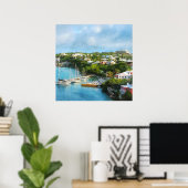 St. George's Harbour, Bermuda Poster (Thuiskantoor)