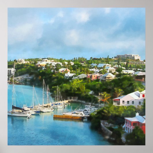 St. George's Harbour, Bermuda Poster (Voorkant)