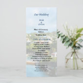 St. George's Harbour, Bermuda Wedding Programme Programmakaart (Staand voorkant)