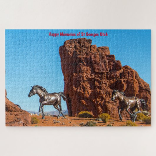 St Georges Utah. Jigzaag Puzzle Legpuzzel (Horizontaal)