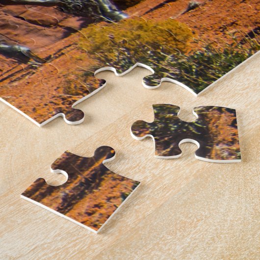 St Georges Utah. kerstcadeautjes Legpuzzel (Zijkant)