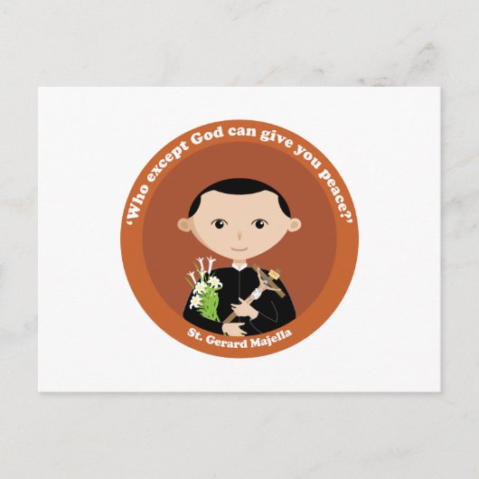 St. Gerard Majella Briefkaart (Voorkant)
