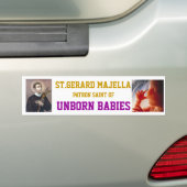 ST. GERARD MAJELLA BUMPERSTICKER (Op auto)