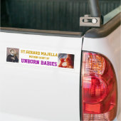 ST. GERARD MAJELLA BUMPERSTICKER (Op Truck)
