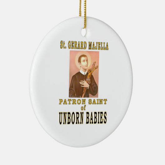 ST. GERARD MAJELLA KERAMISCH ORNAMENT (Rechts)