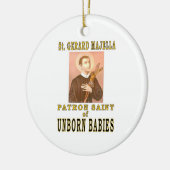 ST. GERARD MAJELLA KERAMISCH ORNAMENT (Links)