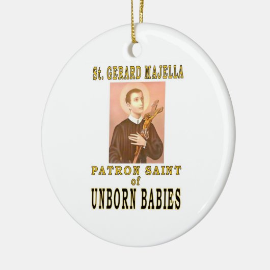 ST. GERARD MAJELLA KERAMISCH ORNAMENT (Links)