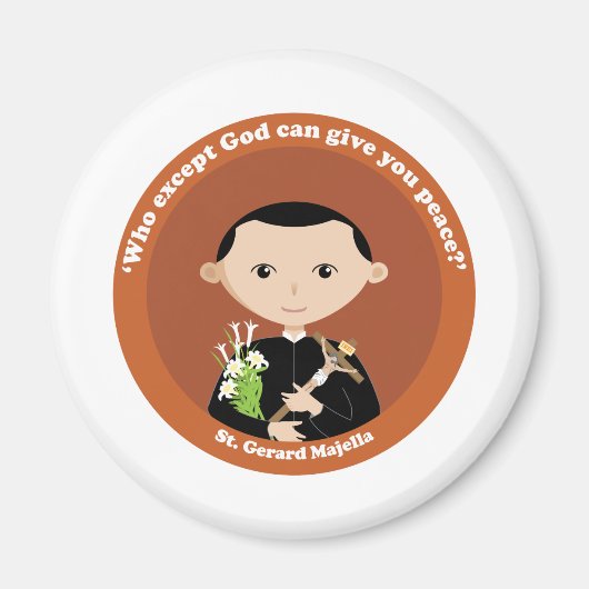 St. Gerard Majella Magneet (Voorkant)