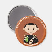 St. Gerard Majella Magneet (Voorkant / Achterkant)