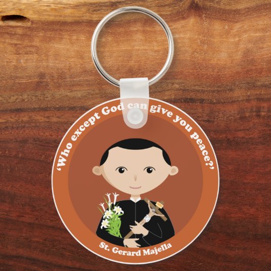 St. Gerard Majella Sleutelhanger (Voorkant)