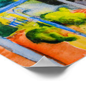 St Germain bij Tunis | Auguste Macke | Poster (Hoek)