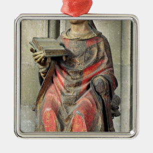 St. Germain bisschop van Auxerre Metalen Ornament