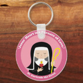 St. Gertrude de Grote Sleutelhanger (Voorkant)