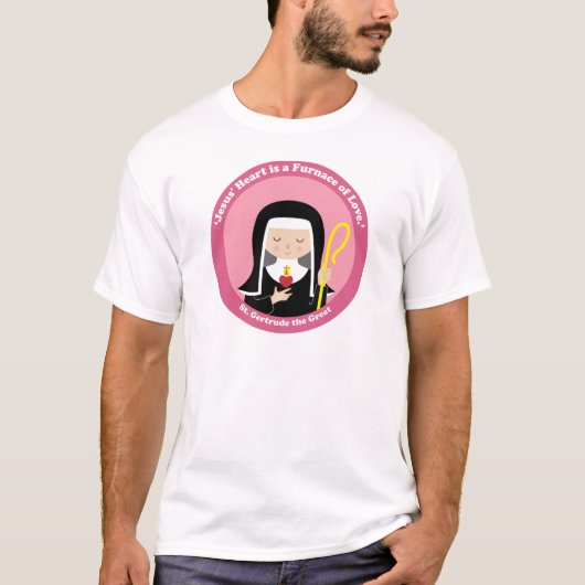 St. Gertrude de Grote T-shirt (Voorkant)